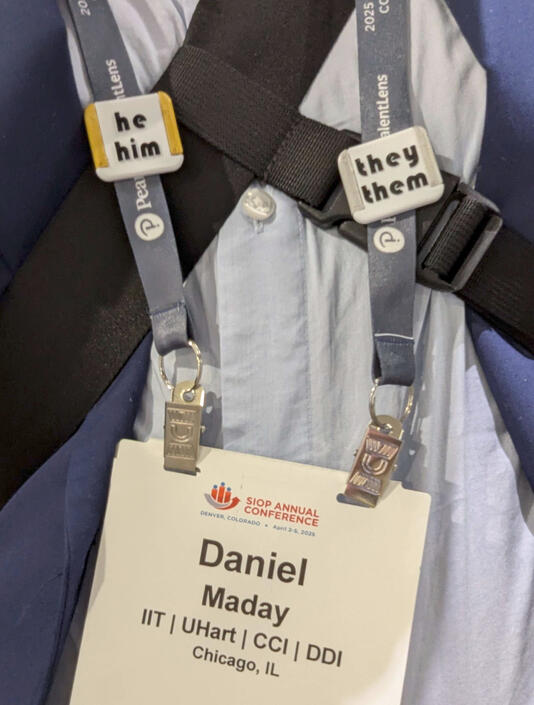 Pronoun Badge Clips Pronoun Badge Clips