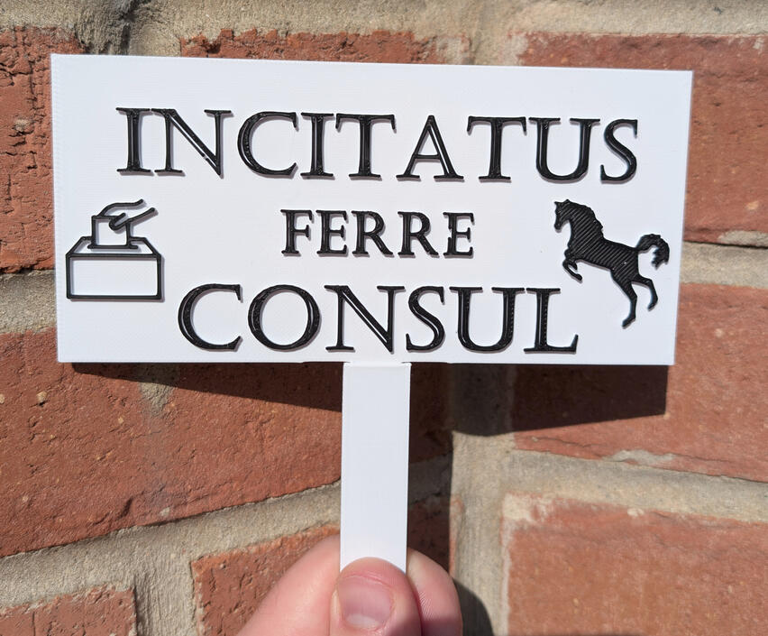 Incitatus Ferre Consul Horse for Senate