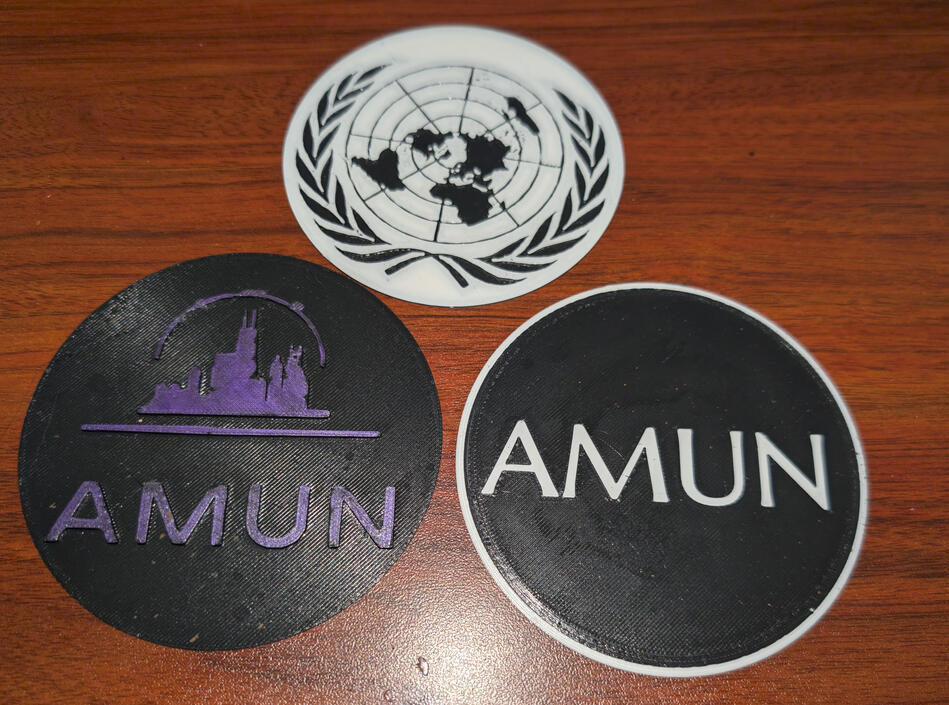 AMUN Coasters American Model United Nations (not the Egyptian god)
